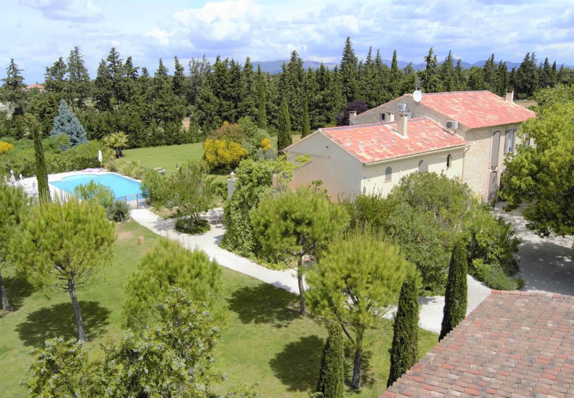 Bed and Breakfast Mas Les Fleurs D'Hilaire Monteux Exterior foto